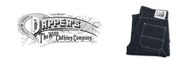 Dapper's ダッパーズ 10oz.インディゴデニム|ペインターパンツ|大戦