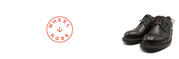 WHEEL ROBE PLAIN TOE BLUCHER