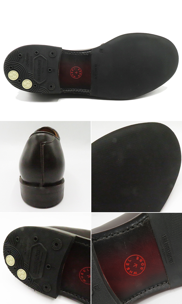 WHEEL ROBE PLAIN TOE BLUCHER