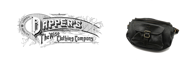 Dapper's ダッパーズ ホースハイド|茶芯|ウエストバッグ