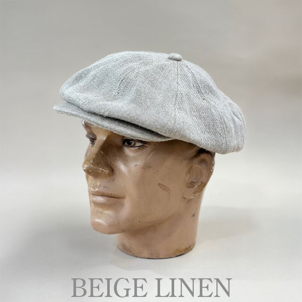 Dappers ダッパーズ リネンツイル|クラシカルキャスケット『Classical Casquette TypeB』【アメカジ・ワーク】1793B Dapper's ダッパーズ リネンツイル|クラシカルキャスケット『Classical