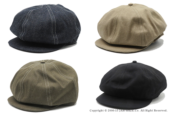 ☆ame꙳プロフ必読★*　wmmwデニムキャスケット　ブラック 児島ジーンズ キャスケット KOJIMA GENES ベーシック 定番 帽子