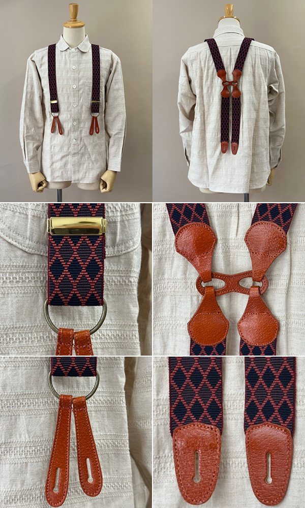 Dapper's ダッパーズ H型|35mm|サスペンダー|ゲハート『Classical