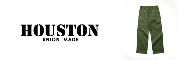 HOUSTON ヒューストン コットンリップストップ|Battle Dress Uniform|カーゴパンツ『RIPSTOP BDU  PANTS』【アメカジ・ミリタリー】1883