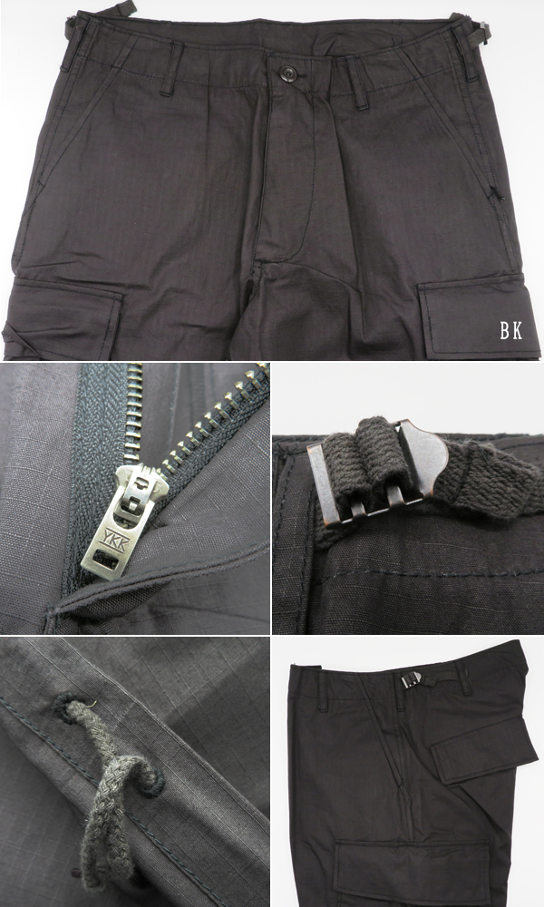 HOUSTON ヒューストン コットンリップストップ|Battle Dress Uniform|カーゴパンツ『RIPSTOP BDU PANTS 』【アメカジ・ミリタリー】1883