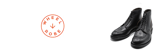 WHEEL ROBE PLAIN TOE BLUCHER