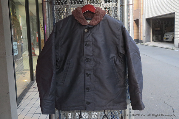 WAREHOUSE ウエアハウス 高密度ジャングルクロス|デッキジャケット『N