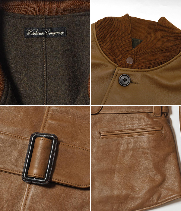 極美品　ウエアハウス　2204 LEATHER COAT 1920'S 「ONE OF THE BEST」 LEATHER COAT | HINOYA Official Site