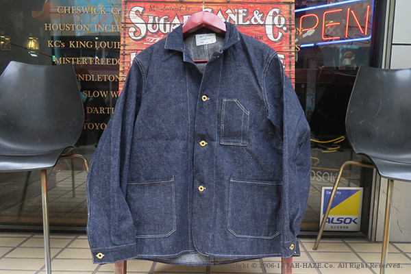 ウエアハウス　リペア加工カバーオール WAREHOUSEの新作カバーオールでデニムとは一味違う色落ちを体験