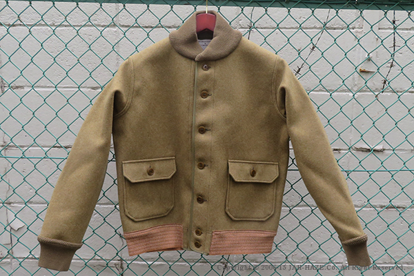 WAREHOUSE ウエアハウス TOPメルトン|ウールジャケット|CCC『A-1 STYLE