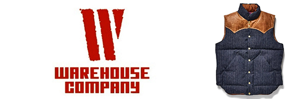 WAREHOUSE×Rocky Mountain レザーヨーク|ロープ染色|セルヴィッチ