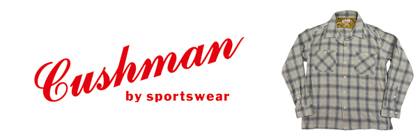 00s CUSHMAN オンブレ シャドーチェック ヘビー ネルシャツ 赤黒 シャツ - クッシュマン CUSHMAN