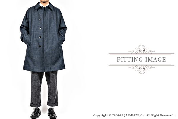 WORKERS ワーカーズ スコッチチェビオット|ステンカラー|バルカラー