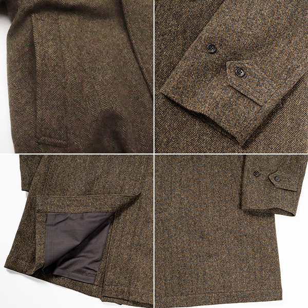 WORKERS ワーカーズ 一宮ツイード|ステンカラー|バルカラーコート『Bal