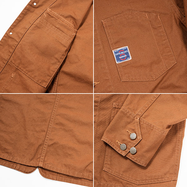 WORKERS ワーカーズ 9.5oz.|ブラウンダック|カバーオール『SUPER BIG