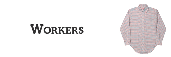 WORKERS ワーカーズ 長袖|スーピマOX|ボタンダウンシャツ『6 Button BD