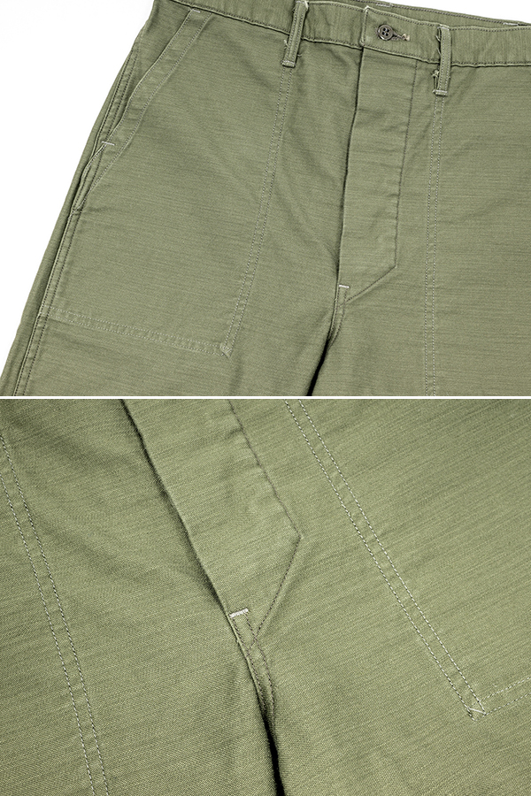 WORKERS ワーカーズ Reversed Sateen|ベーカーパンツ|スリムフィット