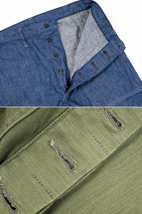 WORKERS ワーカーズ Brown Back Denim|Reversed Sateen|ベーカーパンツ