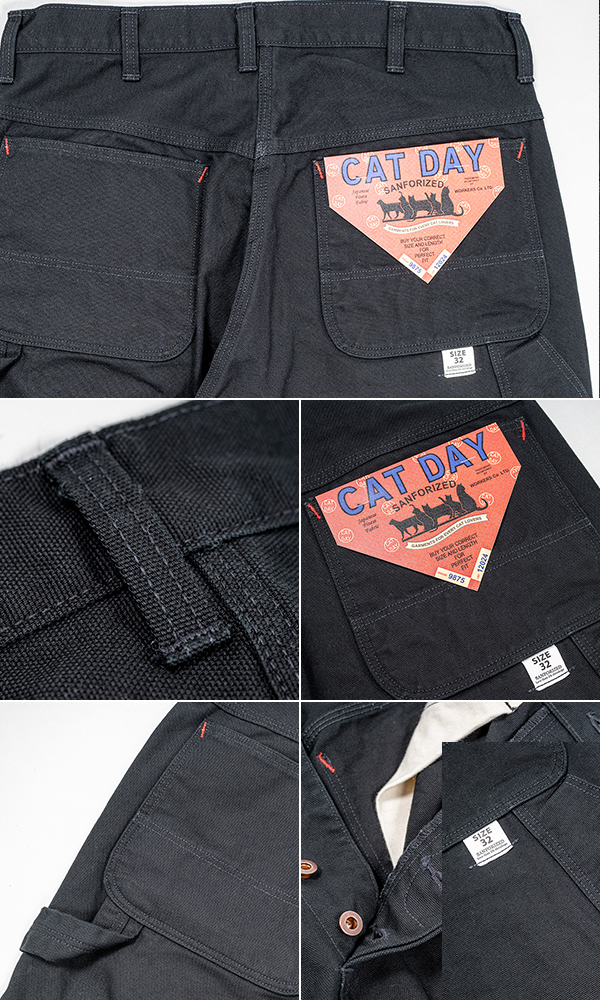 60s 70s black duck ブラックダック　ライナーネルパンツ BORO DUCK PANTS – F-LAGSTUF-F