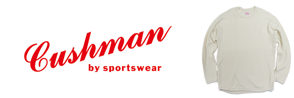 cushman クッシュマン　長袖サーマル ロングスリーブTシャツ 楽天市場】全国どこでも 送料無料 ！！新作！！【CUSHMAN