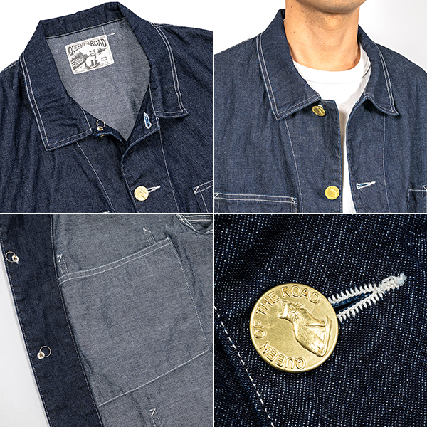 Queen of the road Jacket ワーカーズ　デニムジャケット WORKERS ワーカーズ QUEEN OF THE ROAD Jacket クイーンオブザロード