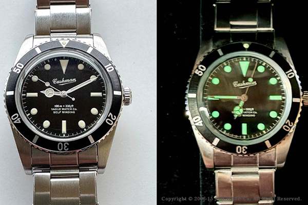 時計 CUSHMAN Made in Japan VAGUE WATCH Co. CUSHMAN クッシュマン 限定|Made in Japan|VAGUE WATCH Co.|ダイバーズ
