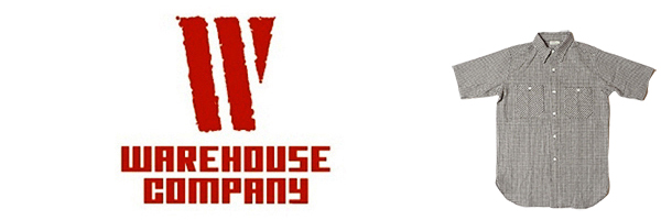WAREHOUSE ウエアハウス 半袖|コットンリネン|ギンガムチェック|ワーク