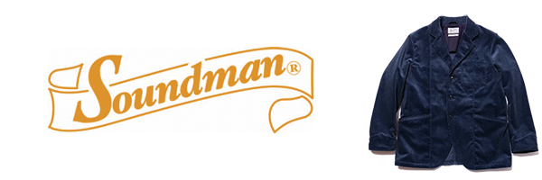Soundman サウンドマン コーデュロイ|ビアジャケット|サック Soundman サウンドマン コーデュロイ|ビアジャケット|サック