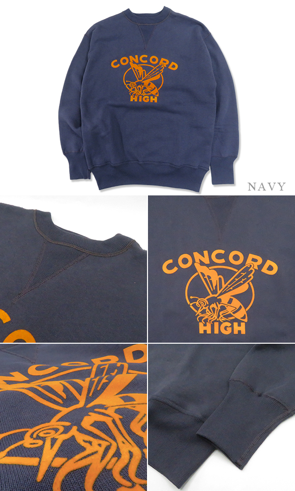 WAREHOUSE ウエアハウス 裏起毛|丸胴|セットインスリーブ|スウェット