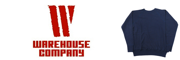 WAREHOUSE ウエアハウス 裏毛|丸胴|ラグランスリーブ|スウェット WAREHOUSE ウエアハウス 裏毛|丸胴|ラグランスリーブ|スウェット