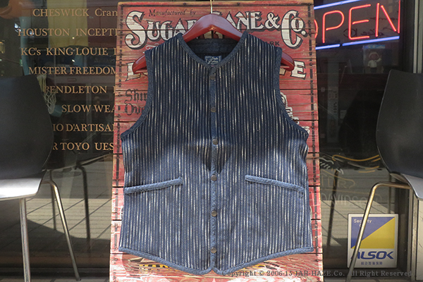 STUDIO D'ARTISAN ステュディオダルチザン 13oz.雨絣|刺し子