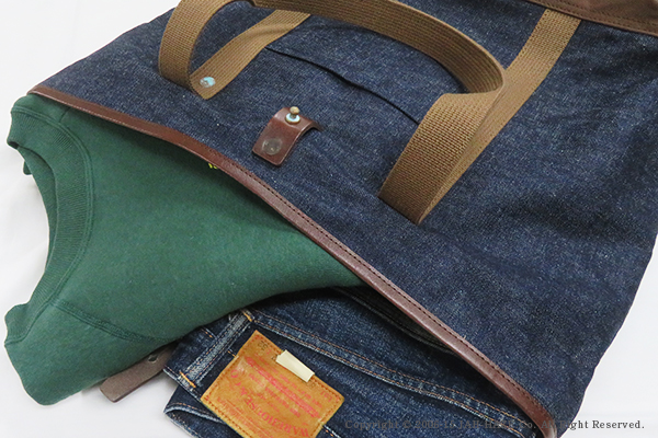 WAREHOUSE ウエアハウス 13.5oz.バナーデニム|ダック|トートバッグ