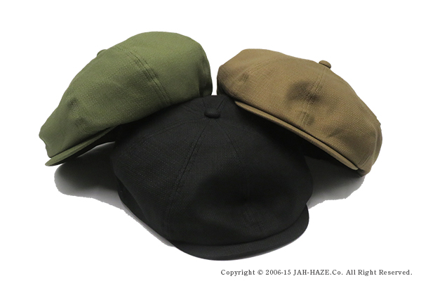美品　Mr.FATMAN リネン　キャスケット ニュースボーイ キャップ Mr.FATMAN Mr.FAT MAN ミスターファットマン KEATON NEWSBOY CAP