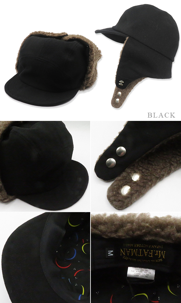 Mr. FATMAN ミスターファットマン コットンウール|ボア|フライト