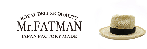 Mr. FATMAN ミスターファットマン J.J. WILLIAMS ビスコース|ハット