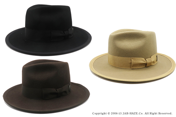 Mr. FATMAN ミスターファットマン J.J. WILLIAMS WOOL FEDORA