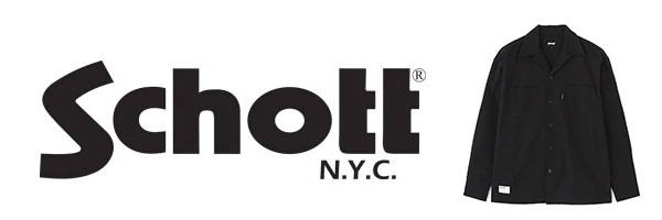 Schott ショット 長袖|フランネル|オープンカラーシャツ『LS NEL
