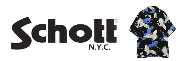 Schott ショット Pineapple Juice 半袖|レーヨン|アロハシャツ『RAYON