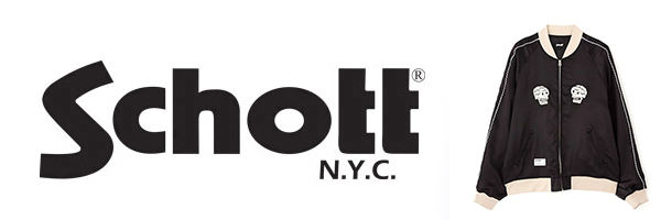 Schott ショット レーヨンサテン|スーベニアジャケット『RAYON