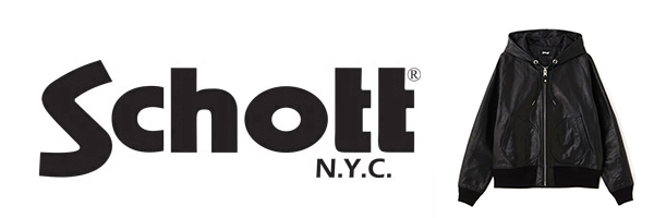 新品未使用　SCHOTT パーカー　アメカジ　バイカー　アウトドア　アメリカン Schott N.Y.C ショット LEATHER FULL ZIP PARKA レザー