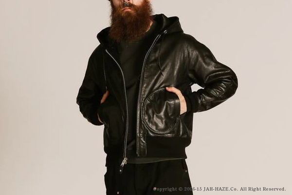 Schott ショット カウレザー|ジップパーカー|レザージャケット