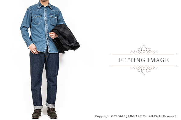 WORKERS ワーカーズ 14.75oz.|米綿|ストレートジーンズ『801XH, Buckle