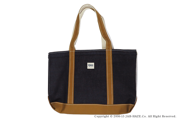 UES ウエス 23oz.DENIM|トートバッグ『ZIP TOTE BAG』【アメカジ