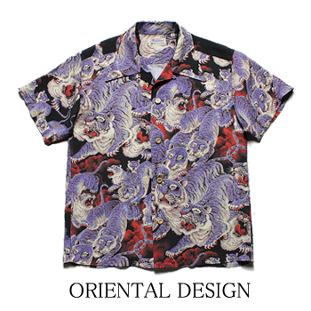 an open-necked shirt アロハSH、ハワイアンSH etc