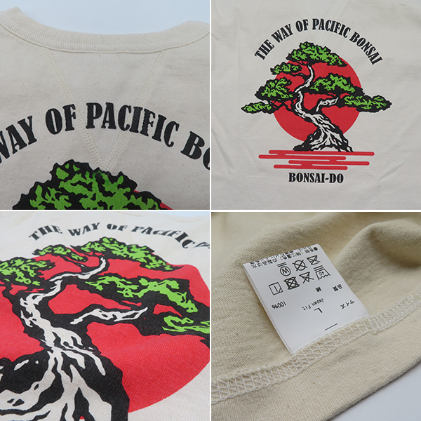 BARNS ユニオンスペシャル丸胴ガゼットロンTEE