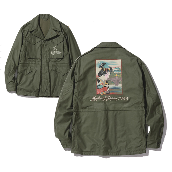 BUZZRICKSON'S バズリクソンズ HAND PAINT|バックサテン|フィールド BUZZRICKSON'S バズリクソンズ HAND PAINT|バックサテン|フィールド