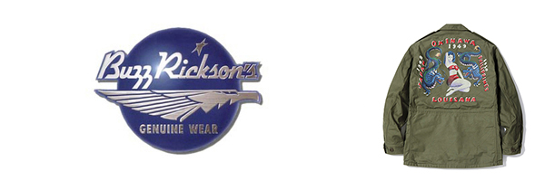 BUZZRICKSON'S バズリクソンズ HAND PAINT|バックサテン|フィールド