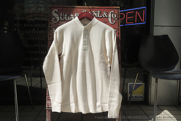 BUZZ RICKSON'S バズリクソンズ 長袖|ワッフル|ヘンリーネック|Tシャツ