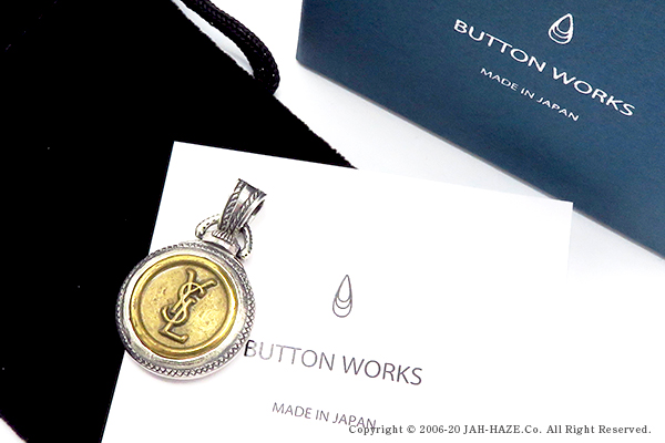 Button Works×Larry Smith ボタンワークス ネックレス