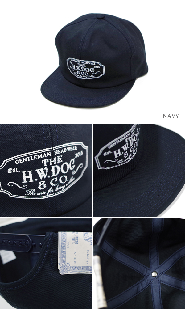 THE H.W.DOG&CO. コットン|スナップバック|トラッカーキャップ